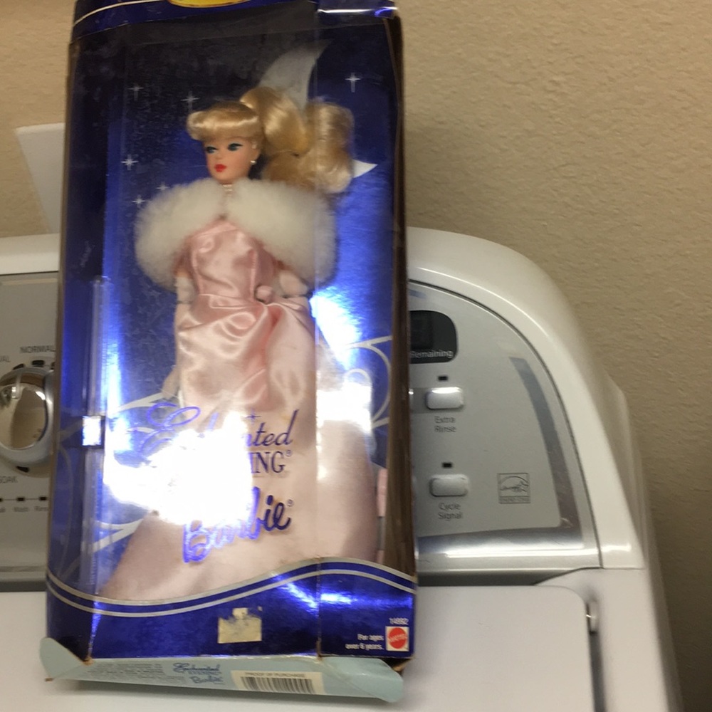 Barbie doll package broken